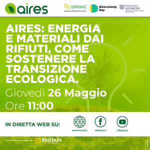 Scopri di più sull'articolo Aires: energia e materiali dai rifiuti, il punto in Toscana per il Bioeconomy day