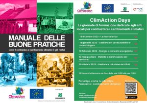 Scopri di più sull'articolo ClimAction Days: 5 giornate di formazioni per gli amministratori locali per contrastare i cambiamenti climatici