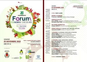 Scopri di più sull'articolo Il 25 novembre a Prato il VII Forum dell’economia circolare