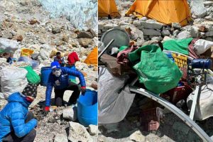Scopri di più sull'articolo L’Himalaya diventato una discarica di plastica: un alpinista ha raccolto 3,7 tonnellate di rifiuti