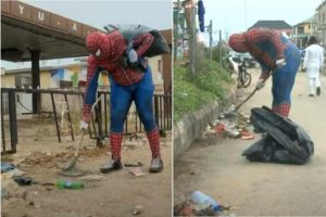 Scopri di più sull'articolo Questo ambientalista messicano si veste ogni giorno da Spider-Man per dichiarare guerra ai rifiuti e ripulire la città