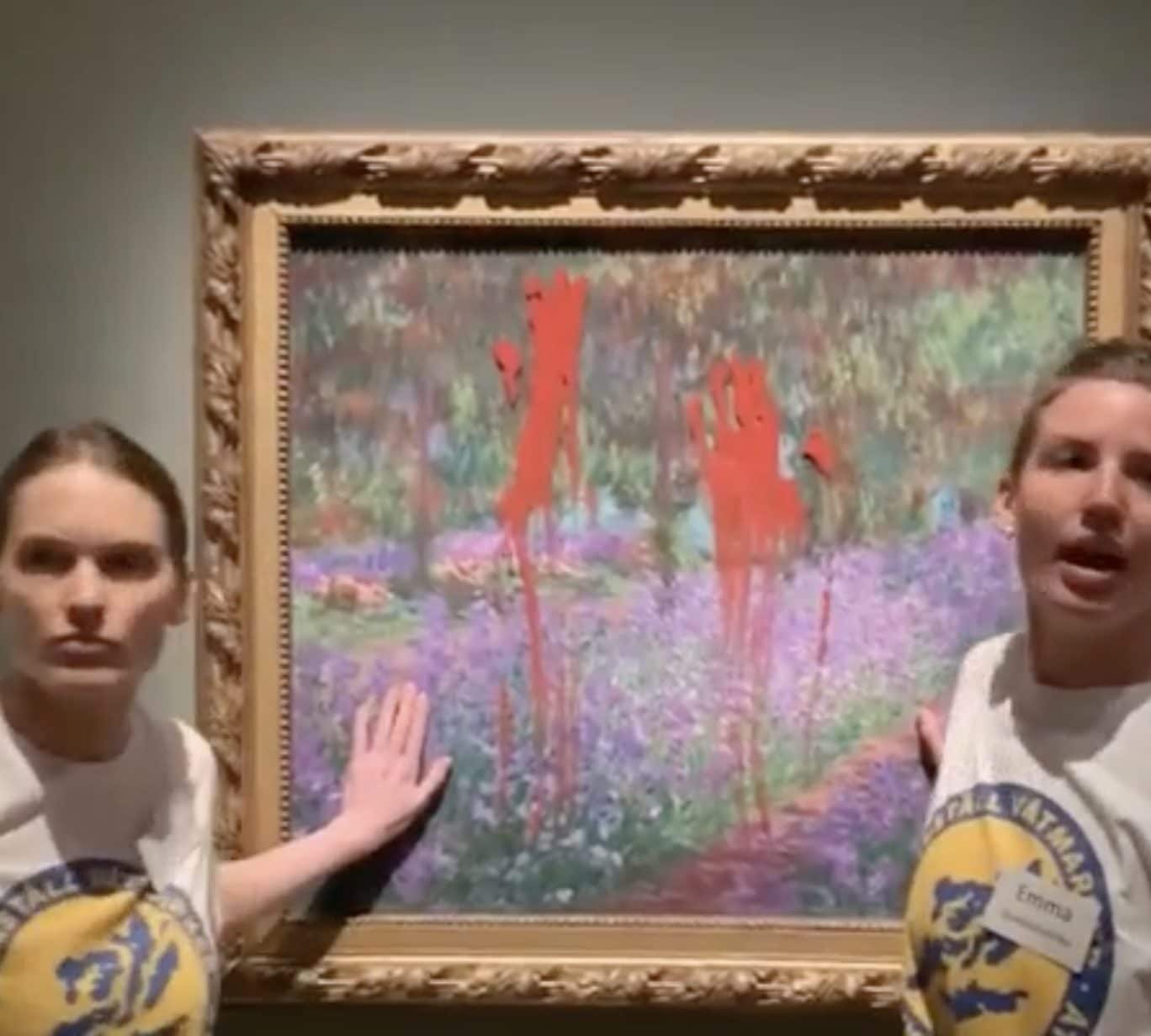Scopri di più sull'articolo Perché è stato imbrattato di vernice rossa il vetro protettivo di un Monet a Stoccolma