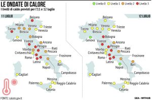 Scopri di più sull'articolo La prima settimana di luglio è stata la più calda mai registrata, in arrivo anche una nube di sabbia dal Sahara