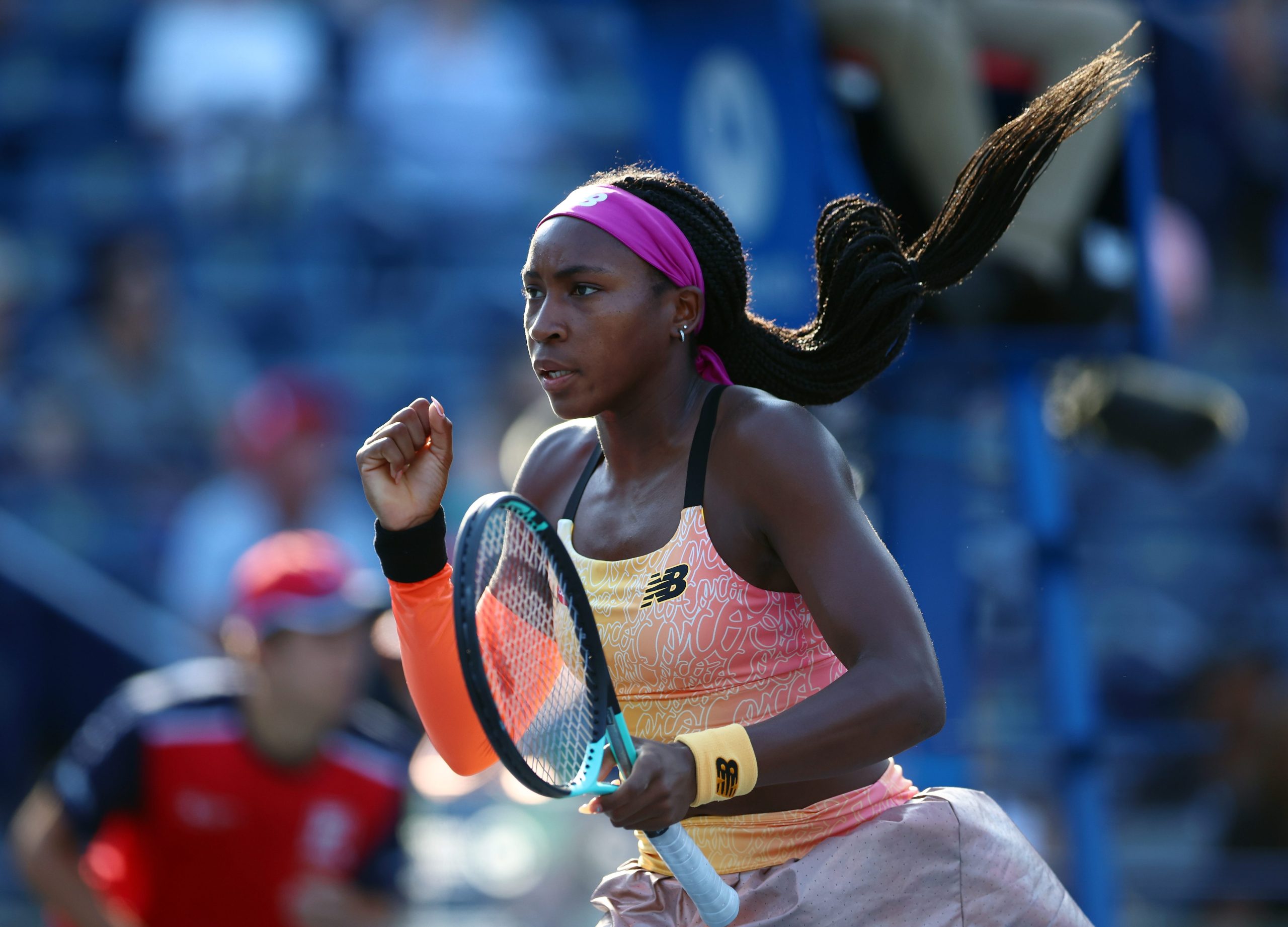 Scopri di più sull'articolo Us Open, un gruppo di attivisti ambientali interrompe la semifinale Coco Gauff-Muchova: il motivo