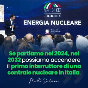 Scopri di più sull'articolo Il nucleare anticipato alla milanese di Salvini