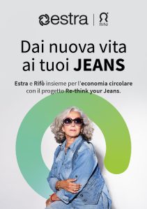 Scopri di più sull'articolo Medaglia d’argento per Estra sul recupero dei jeans usati