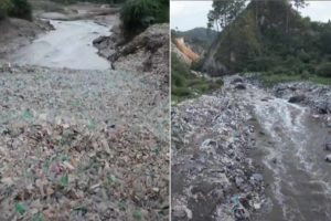 Scopri di più sull'articolo Questo fiume in Guatemala ospita il 3% dell’inquinamento da plastica di tutto il mondo