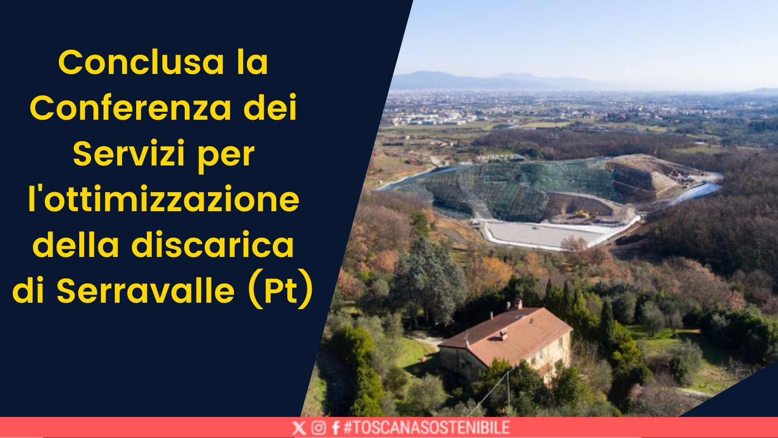 Scopri di più sull'articolo I conferimenti di rifiuti nella discarica di Serravalle Pistoiese dureranno quattro anni in più