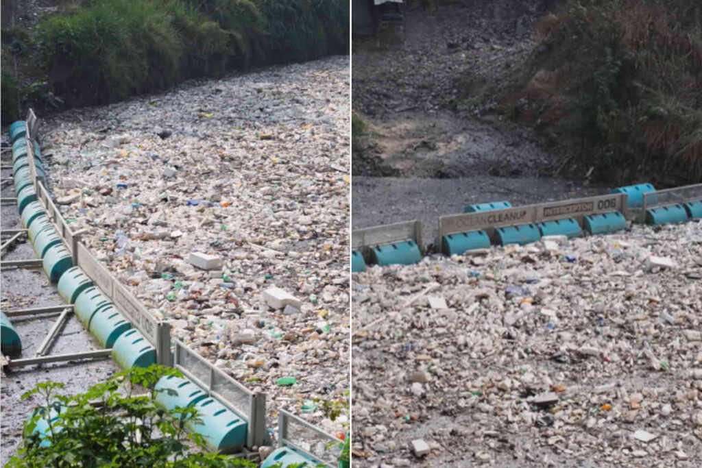 Scopri di più sull'articolo Sta funzionando! Milioni di kg di plastica estratta in poche ore dal fiume più inquinato del mondo (la più grande cattura mai registrata)