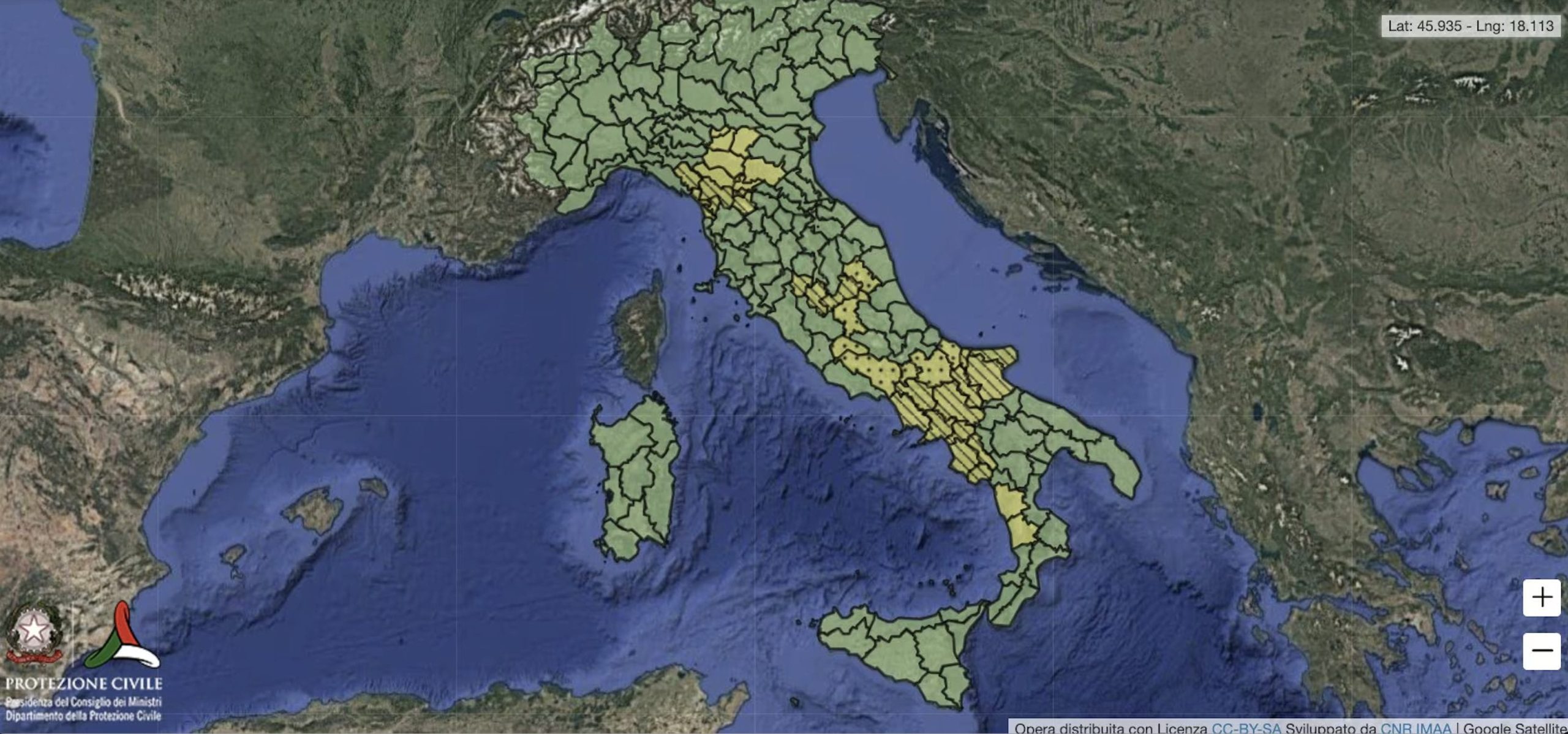 Scopri di più sull'articolo Allerta vento in Italia: in arrivo forti temporali, 11 regioni coinvolte