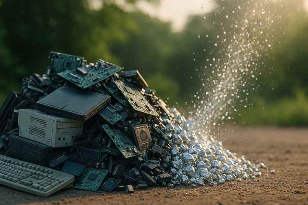 Scopri di più sull'articolo Gli scienziati hanno trovato il modo di riciclare l’argento senza usare cianuro o altre sostanze aggressive